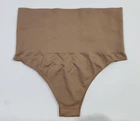 Безшовні моделюючі бразиліанки жіночі Giulia Brasilian Shapewear з мікрофібри 2XL колір бежевий (Nude)