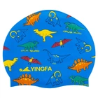 Шапочка для плавання дитяча YINGFA K0012 Синій зелений