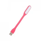 Лампа USB Optima LED, гибкая, 2 шт, розовый (UL-001-PI2) (250334)