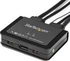 Przełącznik StarTech DPU DisplayPort KVM Switch (SV211DPUA4K)