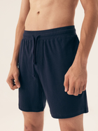 Szorty piżamowe męskie bawełniane Henderson Oxford 42824-59X 2XL Granatowe (5903972511220)