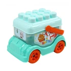 Игрушка Автобус-конструктор, бирюзовый Технок 0396