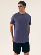 Piżama męska z szortami i krótkim rękawem letnia bawełniana Henderson Mick 43032-95X 2XL Niebieska (5903972392478)