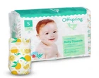 Подгузники "Tangy Orange", размер S, 3-6 кг, 48 шт. - Offspring 48шт (1435474-31340041)