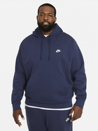 Bluza męska z kapturem Nike M Nsw Club Hoodie Po Bb BV2654-410 XL Granatowa