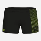 Плавки пляжные мужские Arena Foggy Dots Swim Short 008483-506 85 Черные с желтым (3468337531111)
