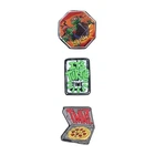 Набір бейджів на липучці Kite Tales of the TMNT, 3 шт. (NT25-3012)