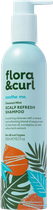 Освежающий шампунь Flora & Curl Soothe Me Coconut Mint Scalp Refresh Shampoo для кожи головы 300 мл (5060627510325)