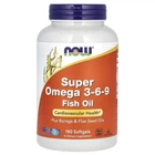 Жирные кислоты NOW Super Omega 3-6-9 180 капсул