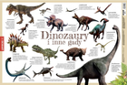 Podkładka na biurko Demart Dinozaury i inne gady 38 x 58 cm (9788379125968)