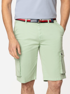 Spodenki męskie cargo bawełniane Lee Cooper Simone-9802 36 Zielone (5905991723387)