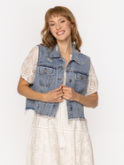 Жилет джинсовий жіночий Lee Cooper Seia-1000 L Блакитний (5905991723844)