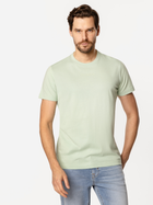 Футболка бавовняна довга чоловіча Lee Cooper Classic-1160 L Зелена (5905991727163)