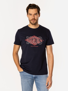 T-shirt męski bawełniany Lee Cooper Diamond4-1160 M Granatowy (5905991735748)