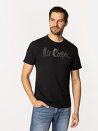 T-shirt męski bawełniany Lee Cooper Hit2-1160 S Czarny (5905991727347)