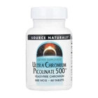 Піколінат хрому для підтримки метаболізму Ultra Chromium Picolinate 500™ 500 mcg - 60 tabs