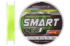 Шнур Favorite Smart PE 3x 150м #1/0.171мм 19lb/ 8.7кг (желтый) (3200307009)