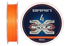 Шнур Brain Scout 4X 150м (fluoro Orange) 0.080мм 4.4кг (3200708001)