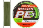 Шнур Select Master PE 150м/ 0.10мм (темно-зеленый) (3200201012)