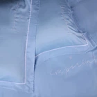 Простынь на резинке MirSon Imperial Tencel №04 Blue 200x220+25 см (2200010754490)