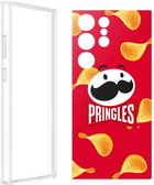 Etui Samsung Pringles Back Plate do Samsung Galaxy S23 Ultra Red (GP-TOS918HIAQW)