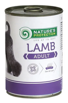Вологий корм для собак Nature's Protection Adult Lamb з ягням