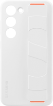 Панель Samsung Silicone Grip Case для Galaxy S23 Білий (8806094768886)