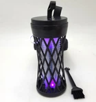 Лампа ловушка для комаров аккумуляторная 5W от USB 2в1 LED светильник ночник и Электрическая ловушка уничтожитель насекомых 15см UKC Mosquito Killer Lamp LY-859