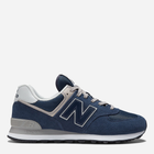 Чоловічі кросівки New Balance 574 ML574EVN 41.5 Темно-сині (195907805985)
