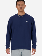 Світшот чоловічий New Balance Sport Essentials Small Logo MT41507 XL Темно-синій (197375448282)