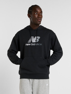 Худі чоловіче New Balance Sport Essentials Gradient Logo MT51514 M Чорне (197967321863)