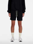 Спортивні шорти жіночі New Balance Athletics WS41508 L Чорні (197375376134)