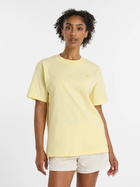 T-shirt damski bawełniany New Balance Athletics WT41501 L Żółty (197967347771)