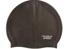 Шапочка для плавания Aqua Speed MONO XL силикон black