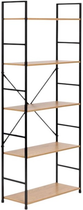 Стелаж ModernHome by Multistore дерев'яний 5 полиць лофт (CWJ6024144LG WILD OA)