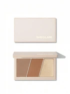 Палетка для макияжа Trio Hero Fase Palette, Dough, 10 г.