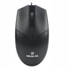 Миша REAL-EL RM-208 Black (EL123200030)