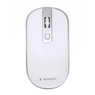 Мышь беспроводная оптическая Gembird MUSW-4B-06-WS 1600dpi на батарейках White-Silver