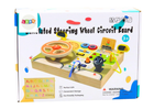 Бізіборд LEAN Toys аналогова сенсорна Машинка з підсвіткою LED 20653 (5905991029397)