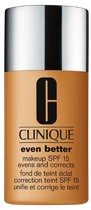 Podkład do twarzy Clinique Even Better Makeup Spf 15 Wn 112 Ginger wygładzający 30 ml (20714324711)