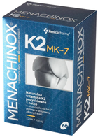 Witamina K2 Xenico Pharma Mk7 na kości stawy 60 kapsułek (5905279876101)
