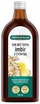 Sok z imbiru z cytryną Premium Rosa 100% 500 ml (5902036004258)