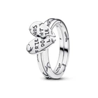 Срібна каблучка Pandora Друзі не брешуть роз'ємне Дивні дива 193575C00 50