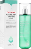 Тонер для лица с центеллой Farmstay Cica Farm Regenerating Solution Toner 200 мл (8809635230637)