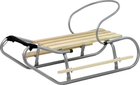 Металеві санки LEAN Toys 2987 Silver (5904665993750)