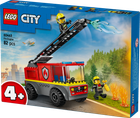 Конструктор Лего Сити Пожарники Пожарная машина с лестницей Lego City 60463