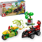 Лего Марвел Спин и погоня за мото динозавром Электро Lego Marvel Super Heroes 11198