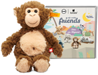 Інтерактивний плюшевий талісман Tonies Steiff Soft Cuddly Friends Мавпочка Бодо 22 см 10002016(4001505067365)