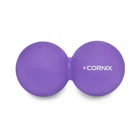 Массажный мяч Cornix Lacrosse DuoBall 6.3 x 12.6 см XR-0114 Purple