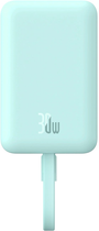 Powerbank Baseus Magnetic Mini MagSafe USB-C 10000 mAh 30W Blue (P1002210B333-00)